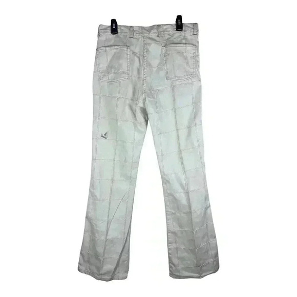 Vintage 70’s Rappers Patchwork Bell Bottom Jeans Hippie USA TAG 33 - Picture 6 of 15